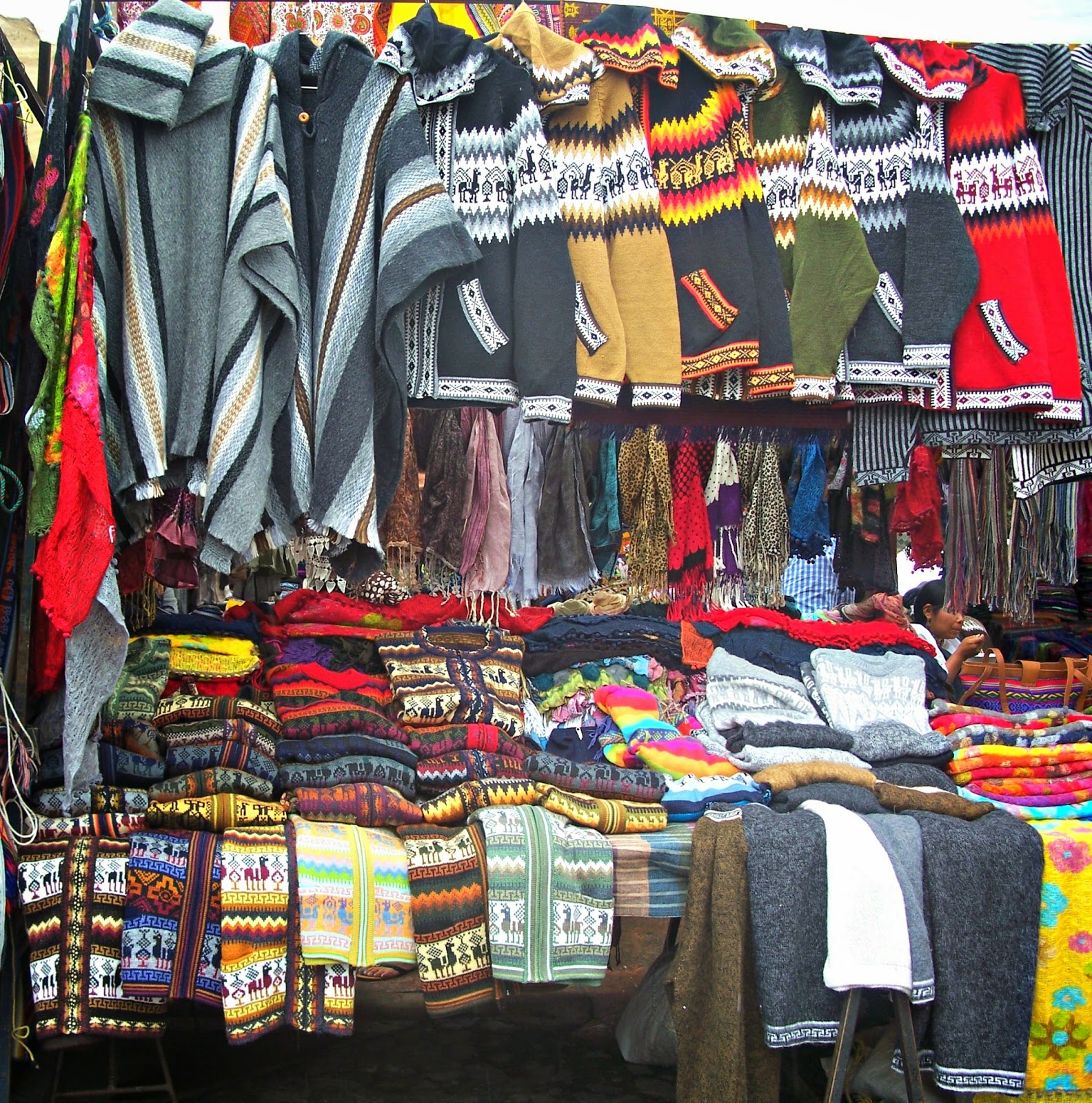 Otavalo Market Alpaca Sweaters