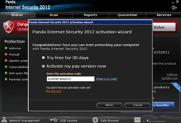 Panda Internet Security Serial Number Panda Internet Security Serial Number