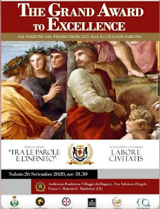 Grand Award to Excellence 2020 - Sezione Letteraria