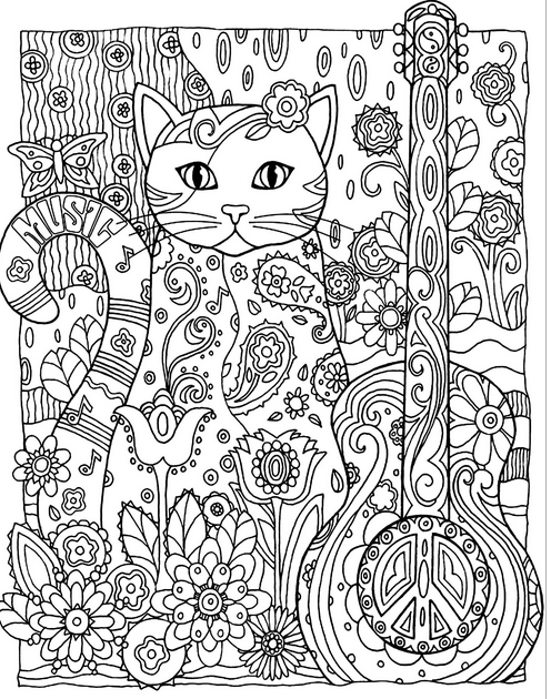 LyndaLand: Coloring Pages and the Amazing Mediums