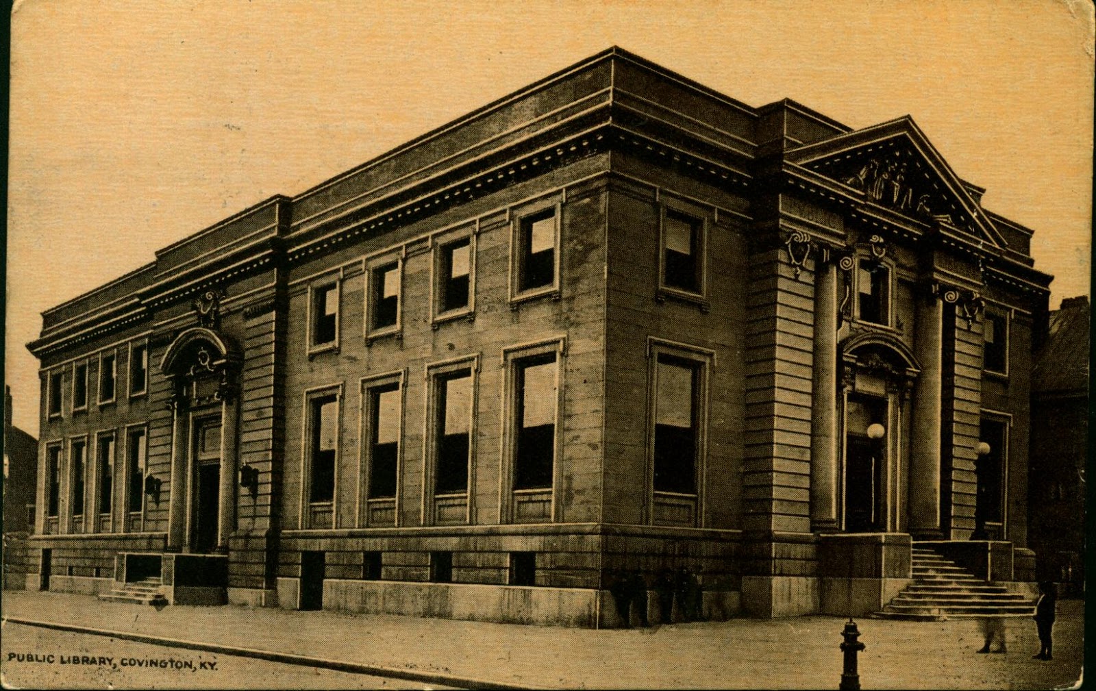 Library Postcards 1912 Public Library, Covington, Kentucky