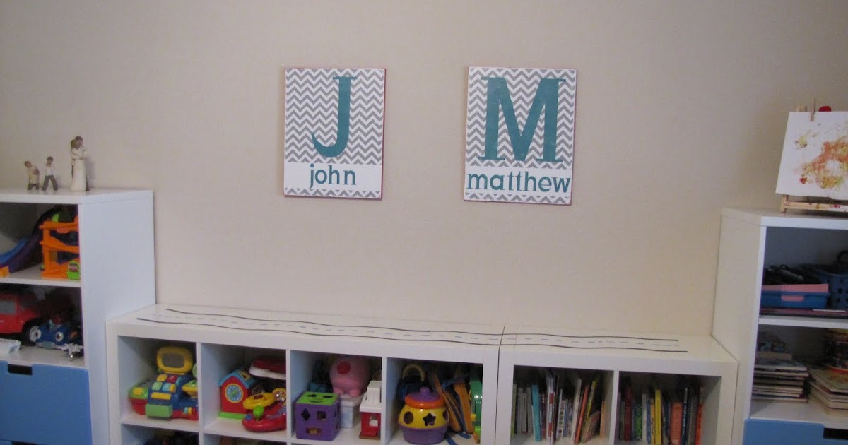 lil Mop Top Playroom Name Signs