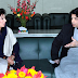 Ch Nisar Meets Fahmida Mirza Photo