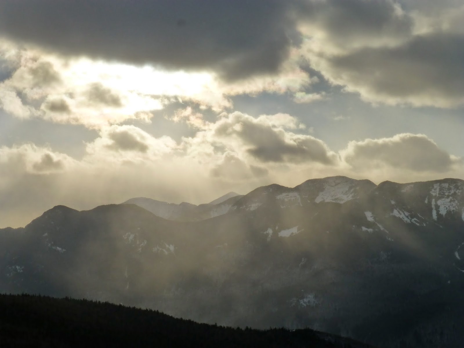 Off on Adventure Noonmark Mountain Dix Mountain Wilderness 3/18/15