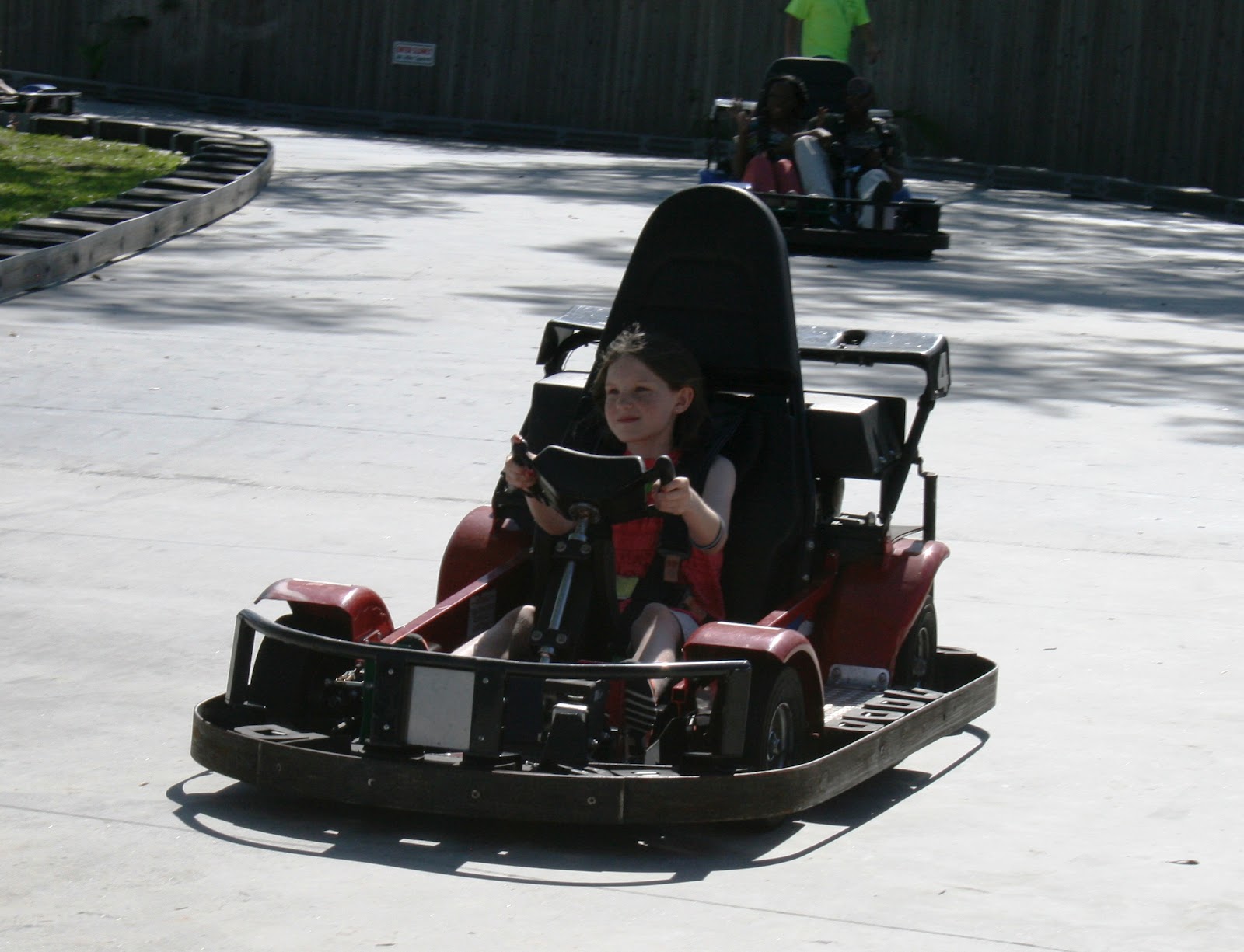 The Morel Family Catching Up Go Karts and Bumper Cars