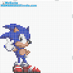 hama beads mini sonic2