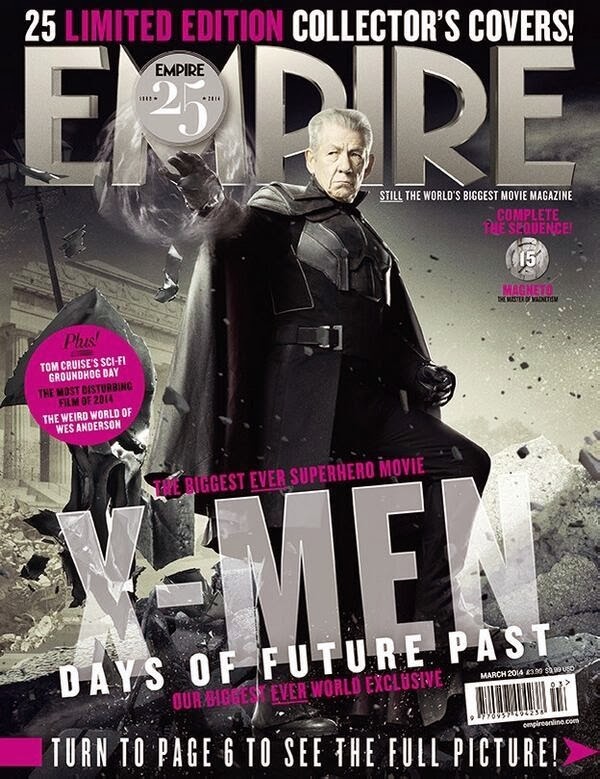 Empire covers X-Men: Days of Future Past: Magneto