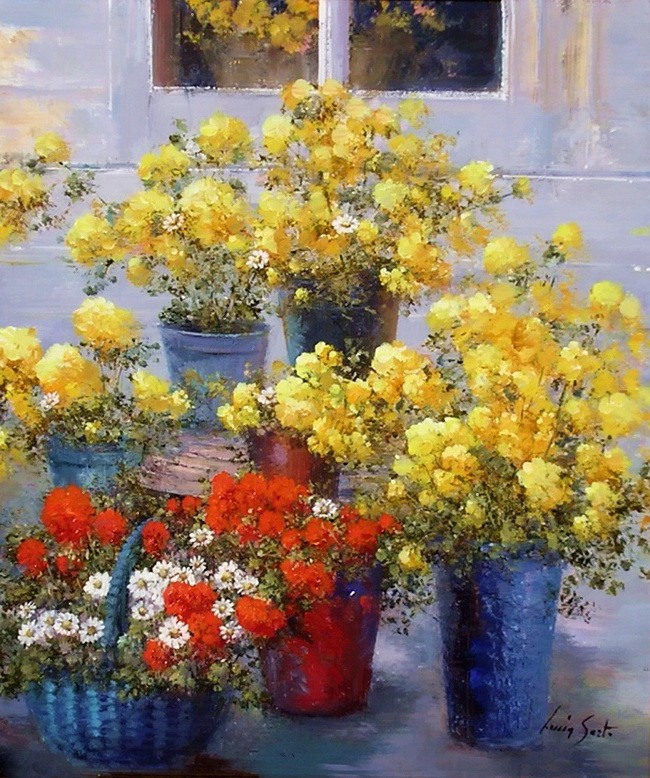 Lucia Sarto 1950 | Italian Romantic Impressionist painter