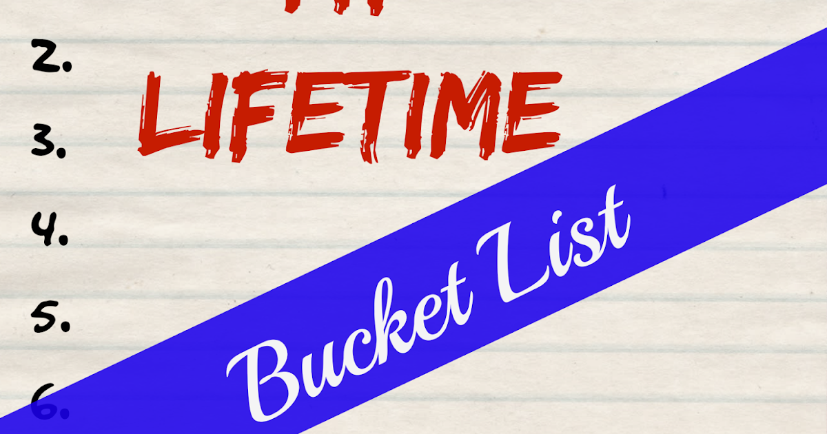 The Golden Spoons My Lifetime Bucket List