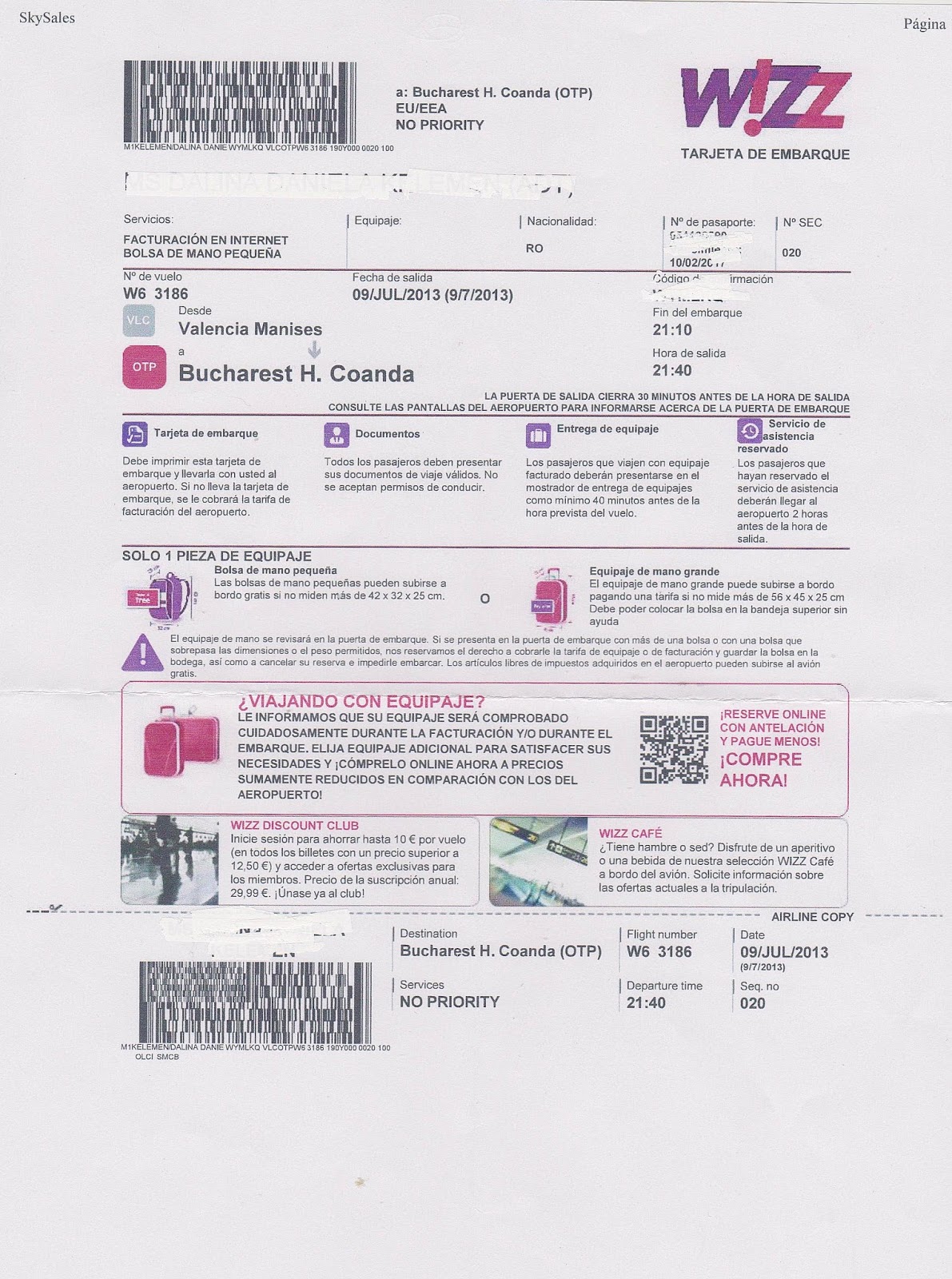 WIZZ AIR APP BOARDING PASS Wroc?awski Informator Wroc