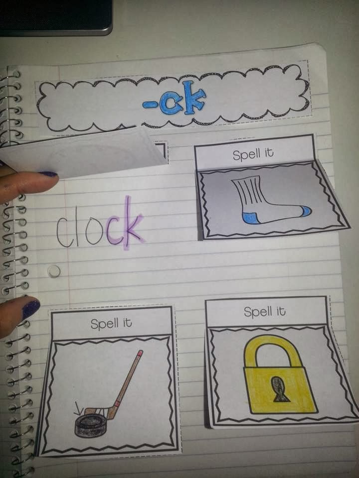 Phonics Interactive Notebook Elementary Nest