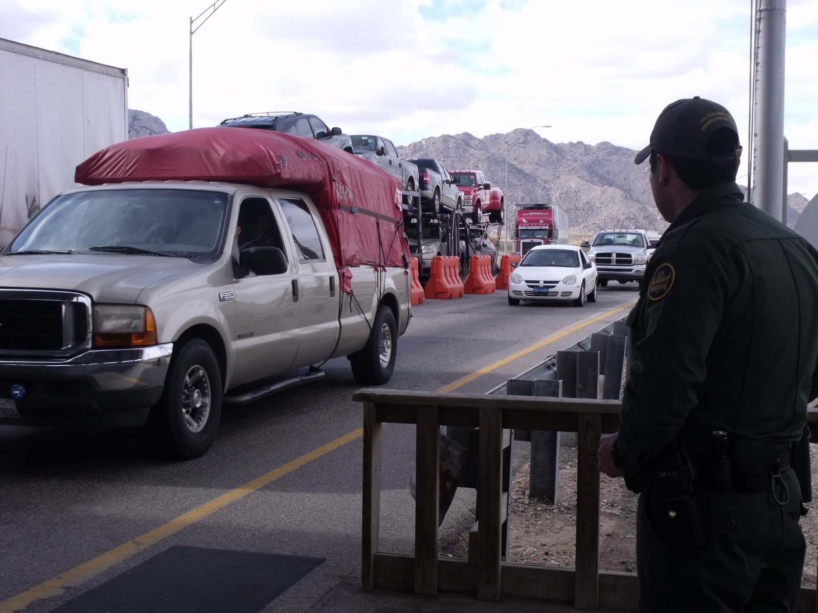 Border Lines Border Security Congestion