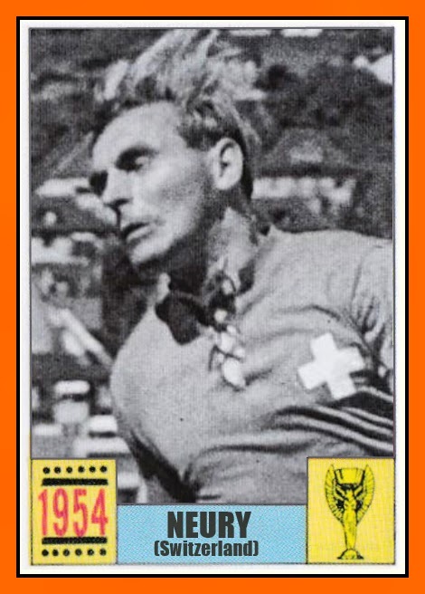 Old School Panini World Cup Top 100 N°75 André NEURY