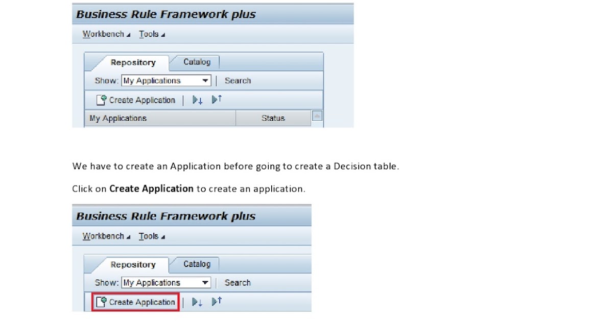 SAP BRFplus Tutorials Creating Decision Table in BRF Plus by Manish Kumar