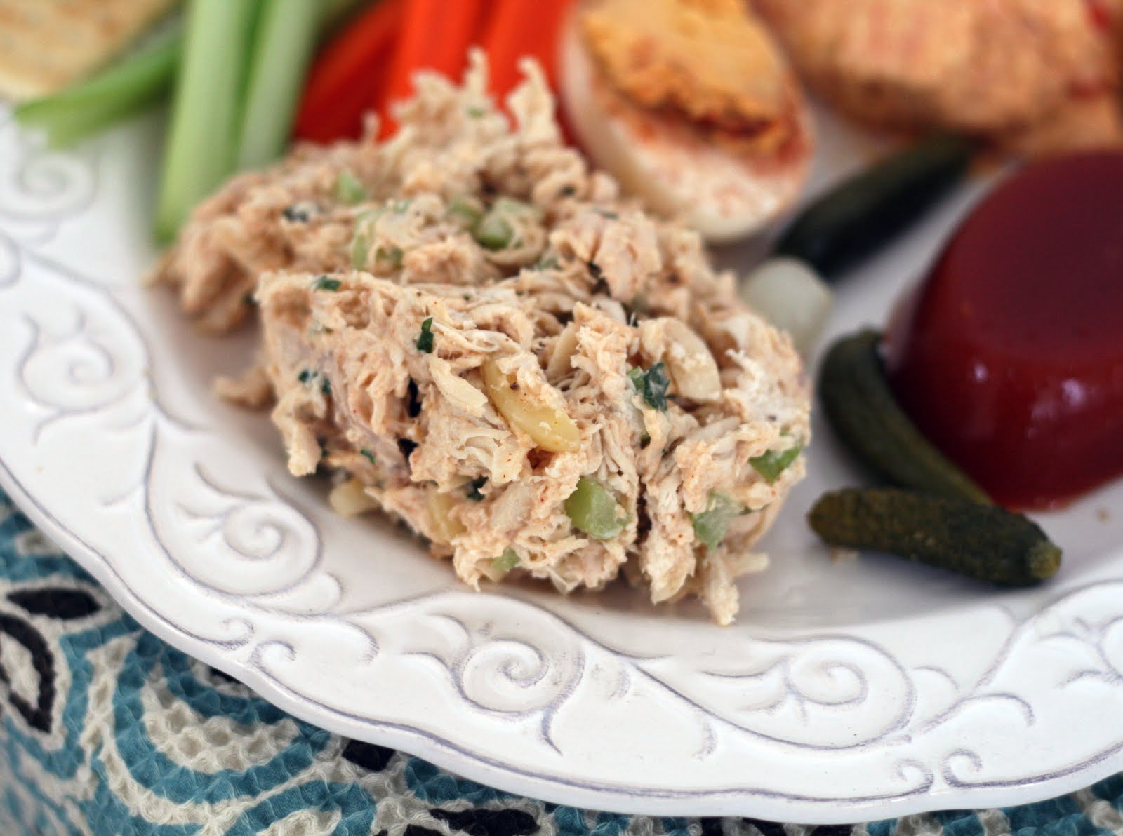 Chicken Salad with Tarragon and Almonds Coconut & Lime