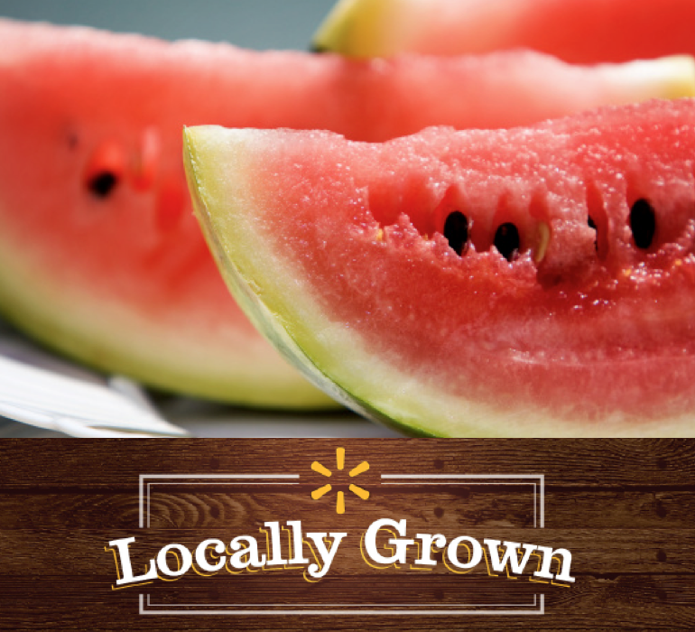 Locally Grown Watermelon Season!