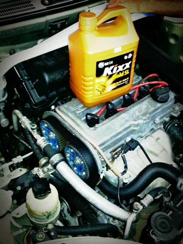 Kixx Engine Oil [Kixx review] Proton GEN2 Campro Engine With KIXX!