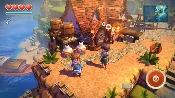 Oceanhorn un juego para IOS Oceanhorn