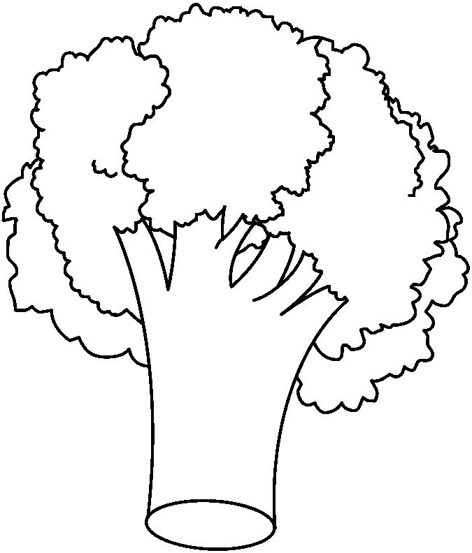 bauzinho da web baÚ da web desenho risco de brócolis para pintar