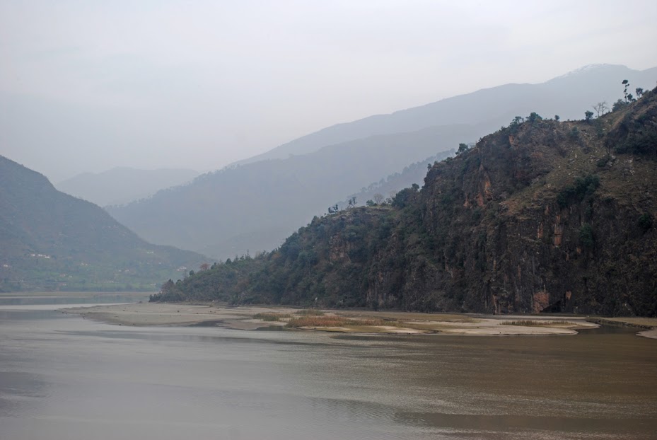 The Rugged Terrain Of Ramban- Jammu And Kashmir