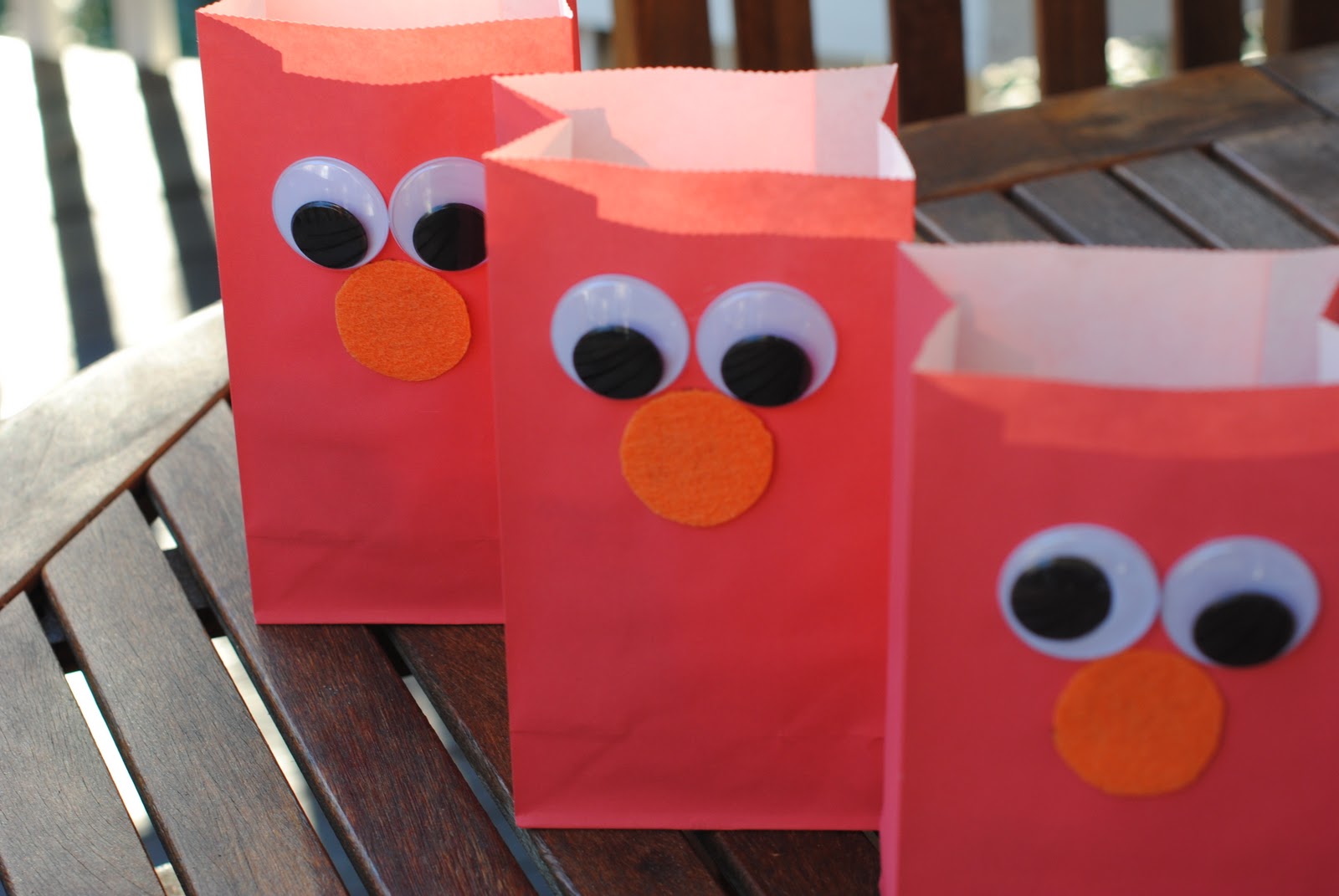 DIY Elmo Treat Bags Jackie Fogartie
