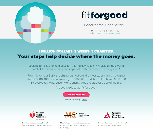 Fitbit Challenge Fit For Good Polished Lifting