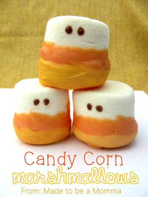 Candy Corn Marshmallows | 12 Spooktacular Halloween Kid Crafts | 29 |