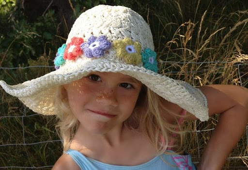 My rose valley that peekaboo sun hat