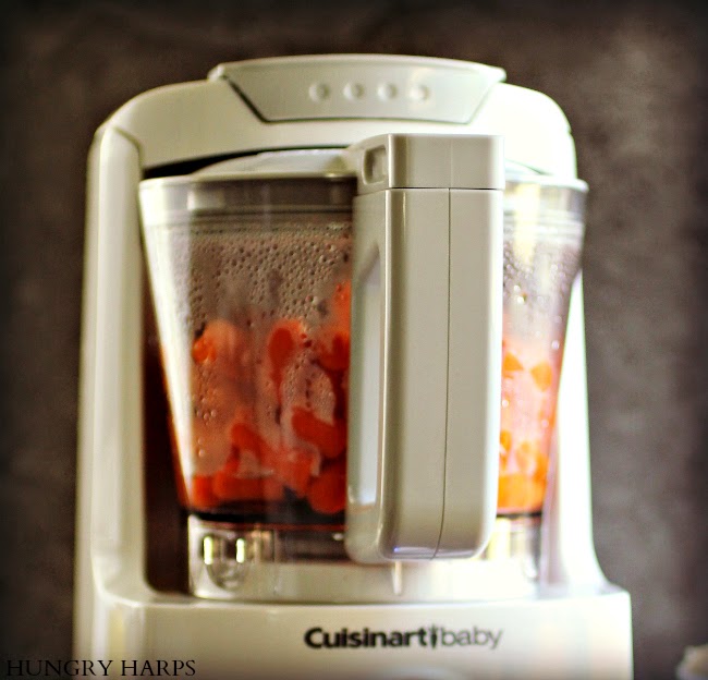 Hungry Harps Baby Food Made Easy with Cuisinart Baby Food Maker {with