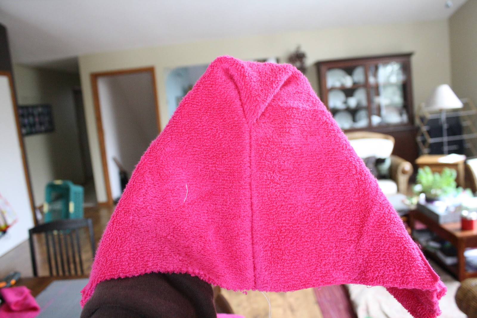 No Ordinary Sparrow Tutorial Hooded Towel