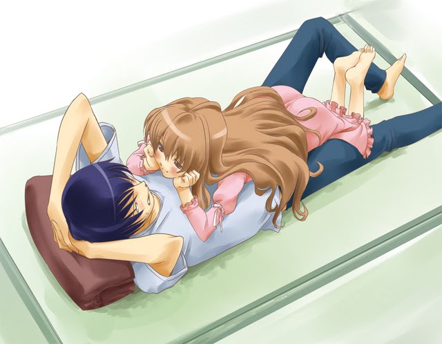 Anime couples sleeping together