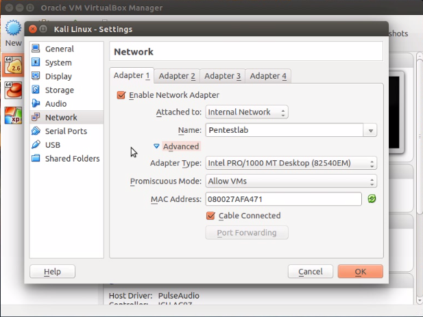 Установка VirtualBox на Ubuntu Linux и настройка сети