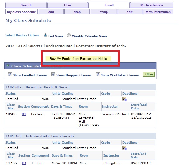 Rit Sis Time To Buy Textbooks