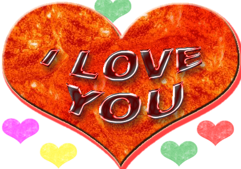 Happy Greetings Congrats: I Love you e card Dancing hearts.