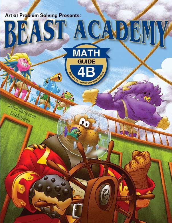 Chocolate Covered Boy Joy Beast Academy Comic Book Math