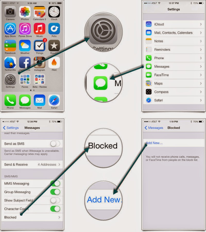 TechieOasis How to block a phone number, call, contacts or Messages on