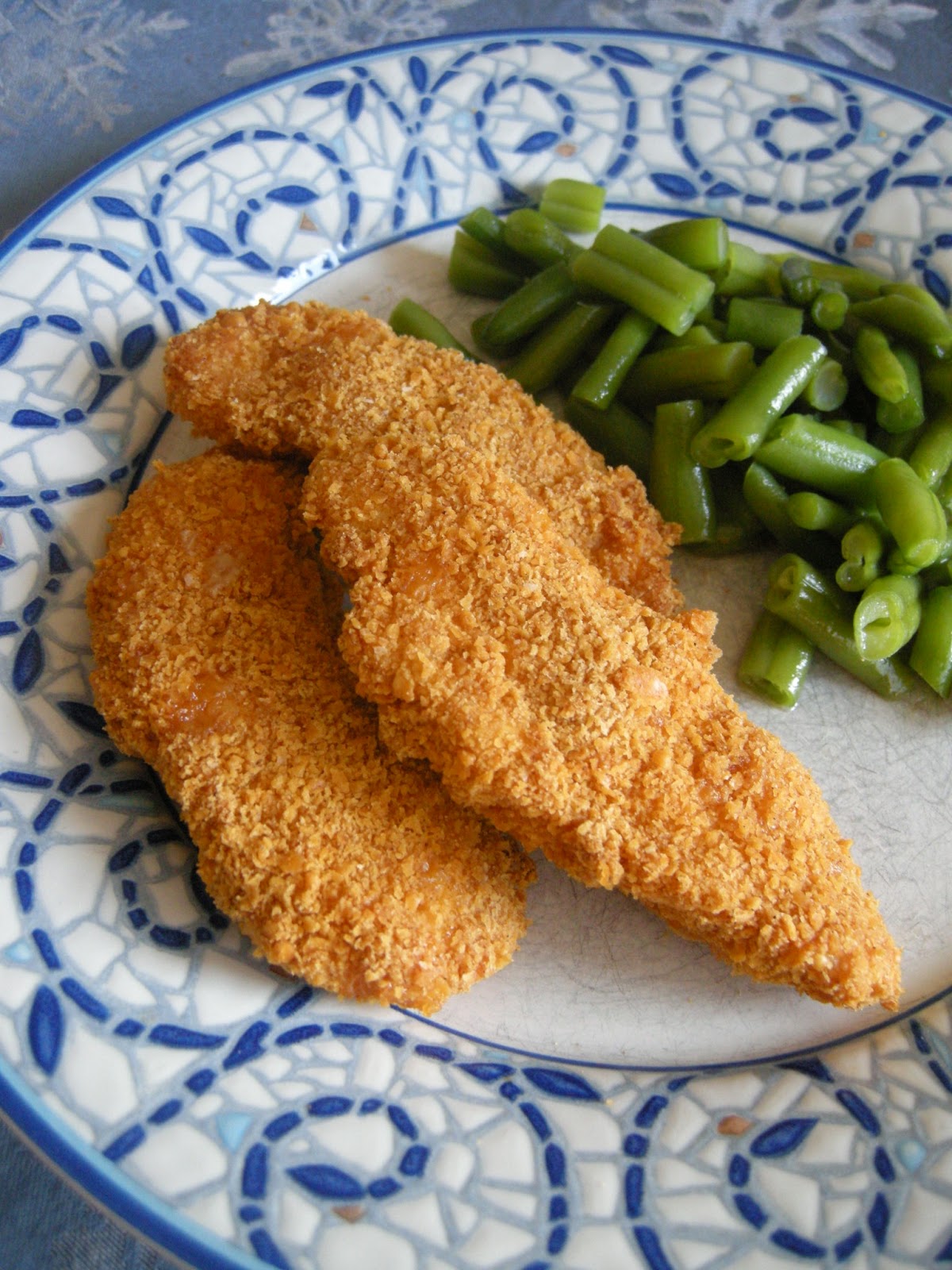 Baked Cheddar Dijon Chicken Tenders