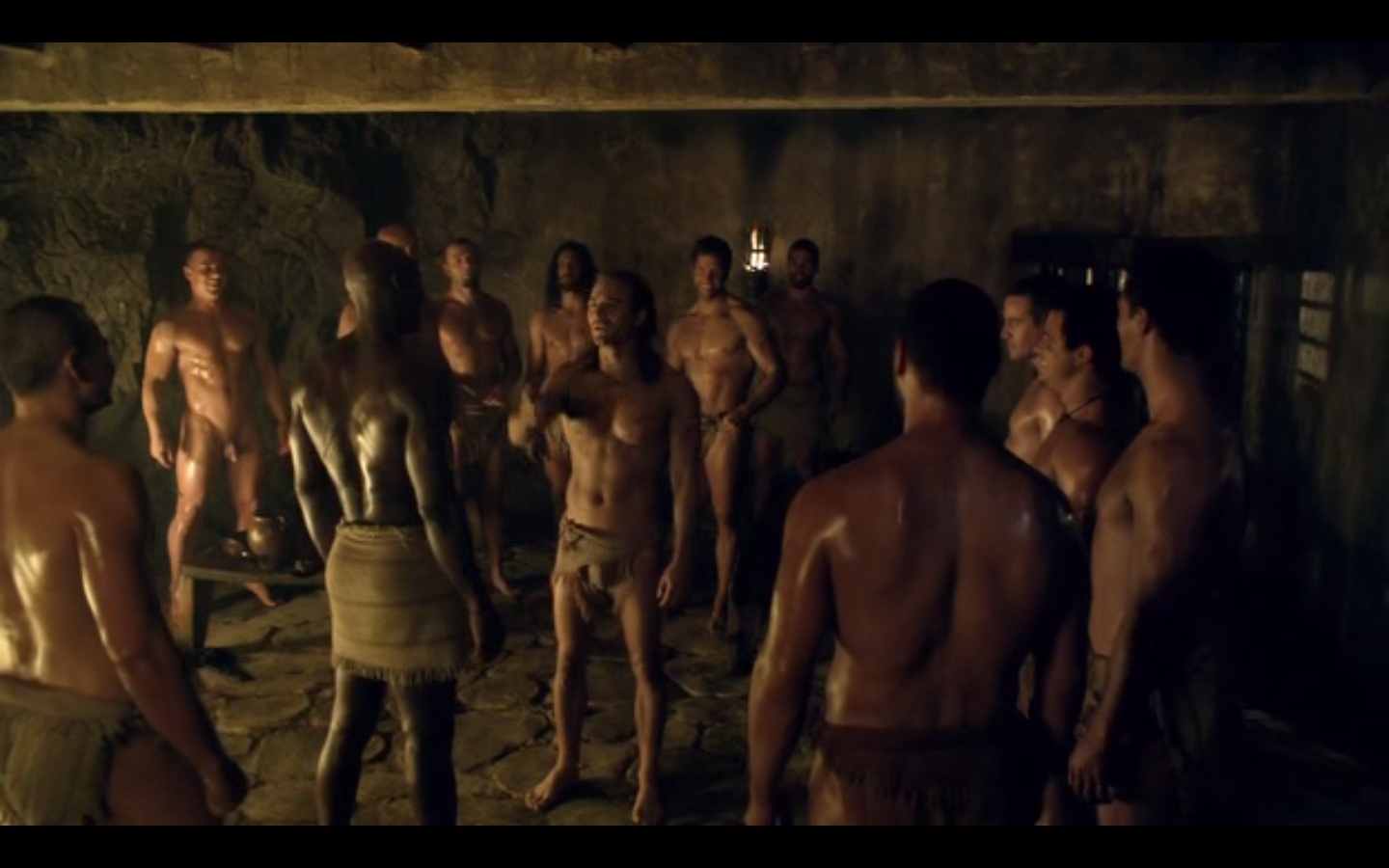 EvilTwin's Male Film & TV Screencaps: Spartacus: Gods of the Arena...
