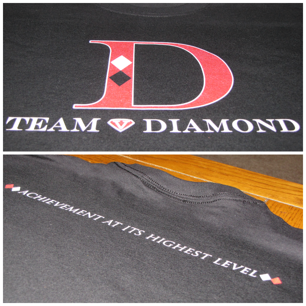 Team Diamond TShirts Are Now Available