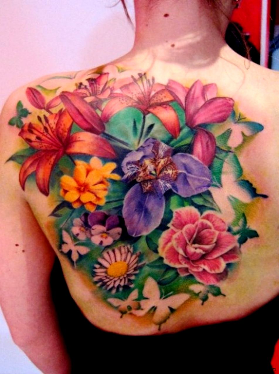 Girls Lower Back Tattoo Flower – Girls Lower Back Tattoo Flower –
