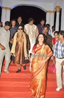 Actress Hema Malini at Shree Kali durga puja event