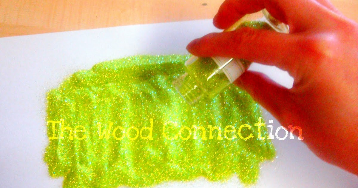 The Wood Connection Glitter