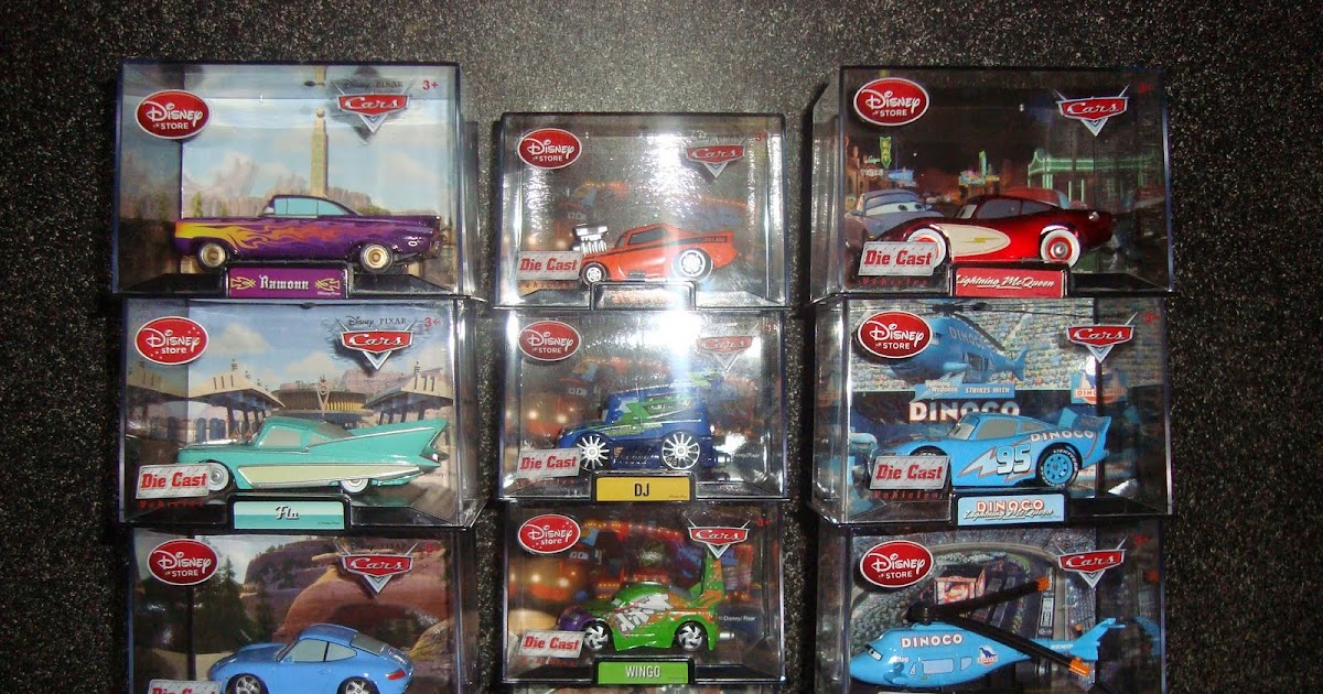 Disney Pixar Fanatics Disney Store Cars Die Cast Cars (continued..)