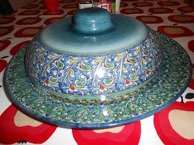 Uzbek Pottery Serving Dish