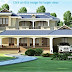 Luxury sloping roof 5 bedroom villa exterior