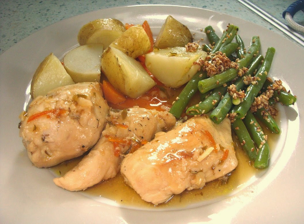 Jenny Eatwell's Rhubarb & Ginger Sticky Marmalade Chicken the one