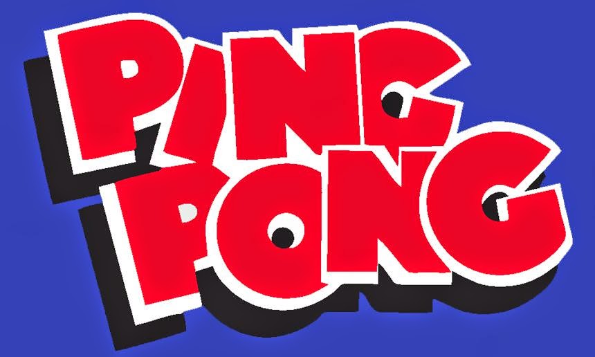 Uma versão antiga do Chiclete Ping Pong, a mais antiga era com listras  vermelhas e azul