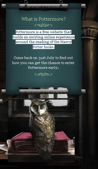 what is pottermore and the code is revealed | Reviews and information