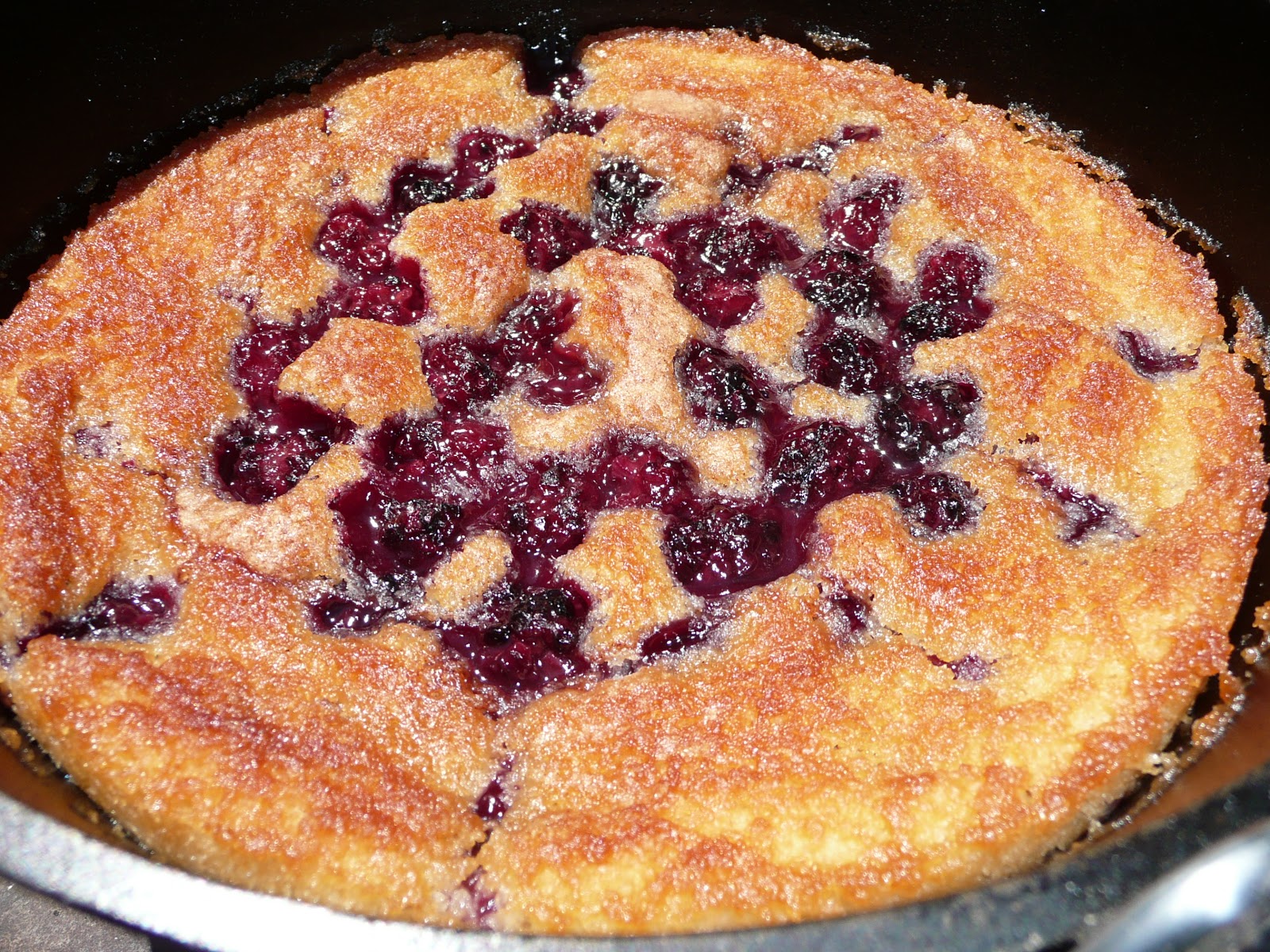 Everyday Dutch Oven TennTucky Blackberry Cobbler