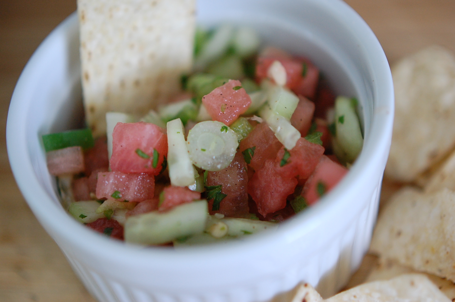 Food, Fun & Life Cucumber Melon Salsa